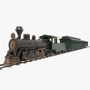 Steam Train Green