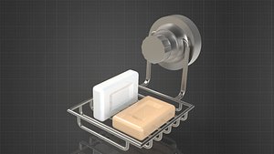 bath soap dispenser 3D model