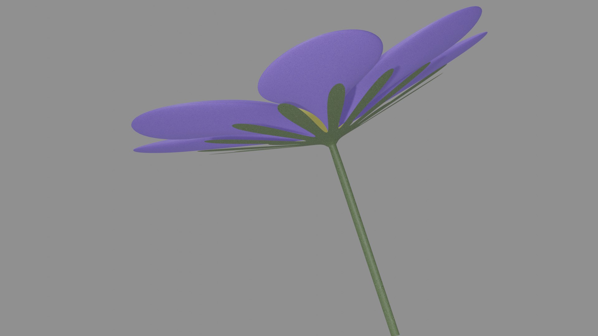 Cartoon flower 3d turbosquid 2058264