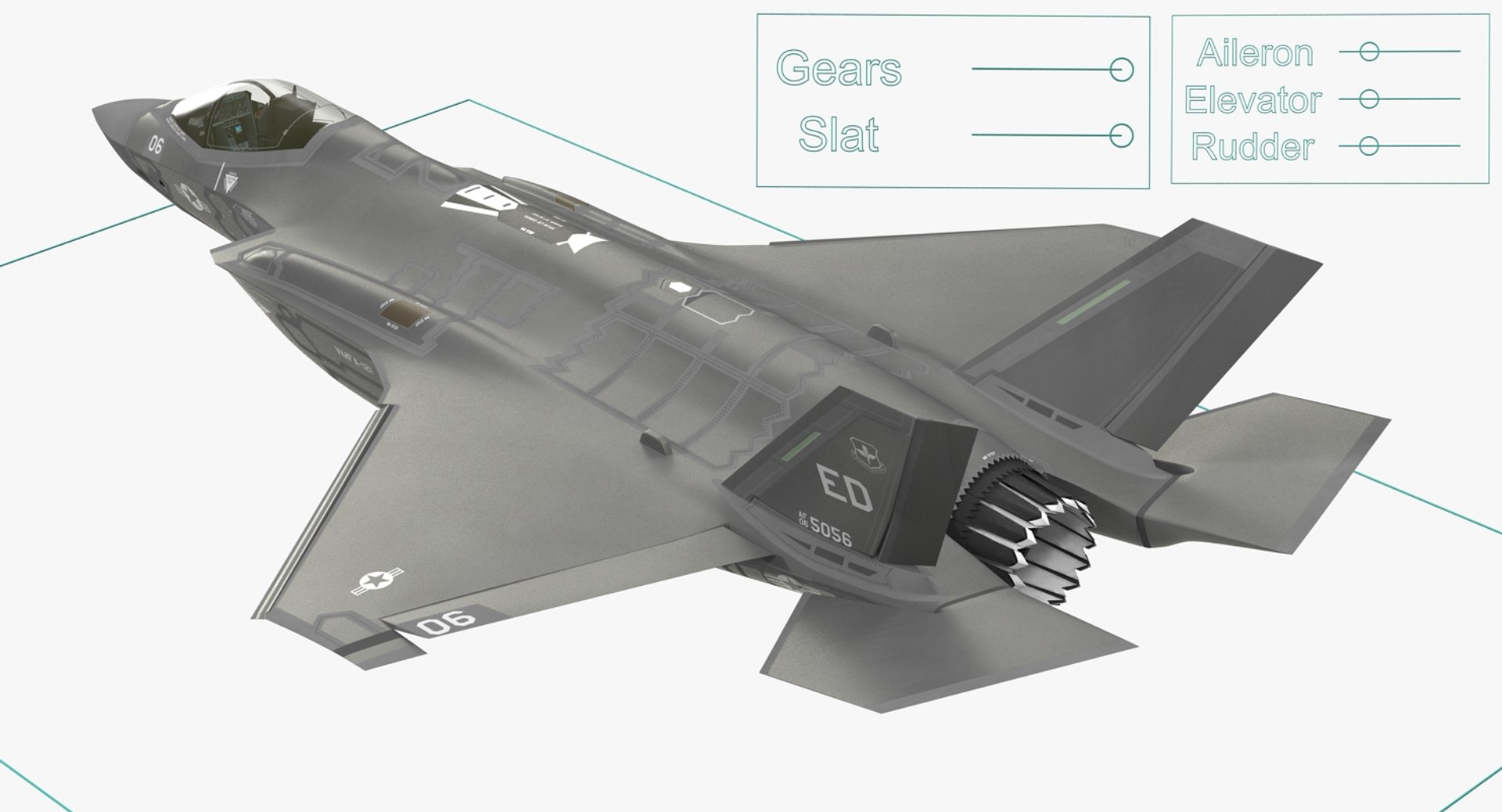 3D stealth multirole fighter lightning model https://p.turbosquid.com/ts-thumb/ma/TI1ApI/dz6o0eSZ/stealth_multirole_fighter_f_35_lightning_ii_rigged_014/jpg/1506984518/1920x1080/fit_q87/b2a9d44fdd515e5326acd145b885a5596daea995/stealth_multirole_fighter_f_35_lightning_ii_rigged_014.jpg