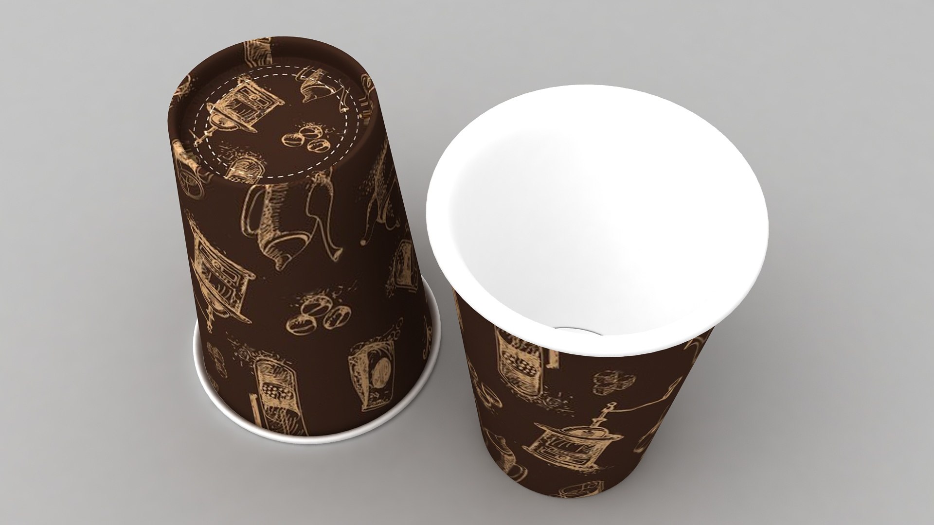 Paper Cup 3D Model - TurboSquid 2181705