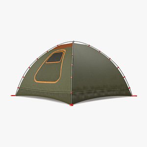 Camping tent model