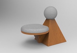 3D Unno Stool
