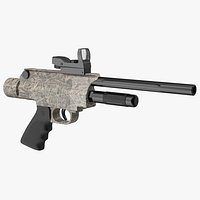X2 Tranquilizer Dart Pistol in Camouflage