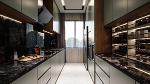 Kitchen Small Design Blender - Fbx -Obj