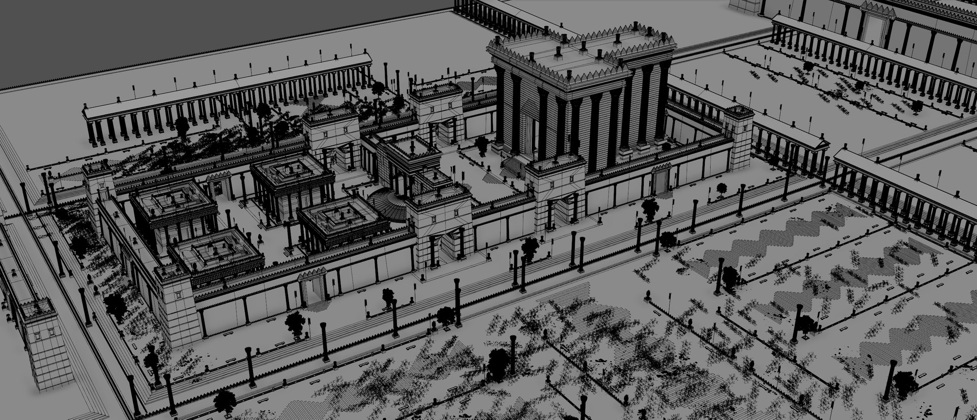 Temple Herod Environment 3D Model - TurboSquid 2294512