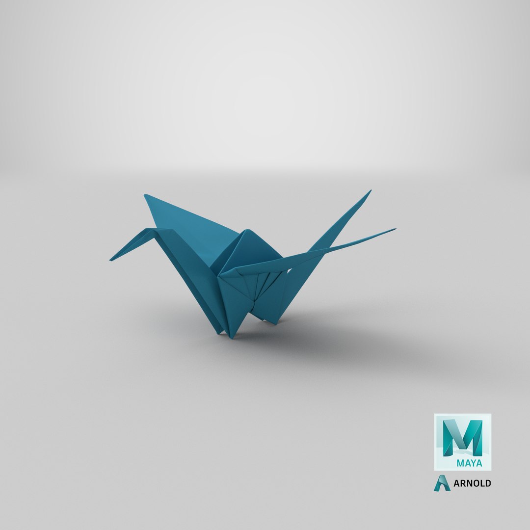 blue origami orizuru 3D https://p.turbosquid.com/ts-thumb/ma/hhZTfl/W8K5fdyo/stemcell_maya_arnold_render/png/1590751427/1920x1080/fit_q87/249ffccf081b2eaf398d059d283aea528cd54cad/stemcell_maya_arnold_render.jpg