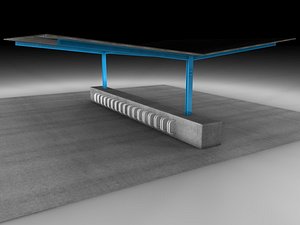 3d bike shed