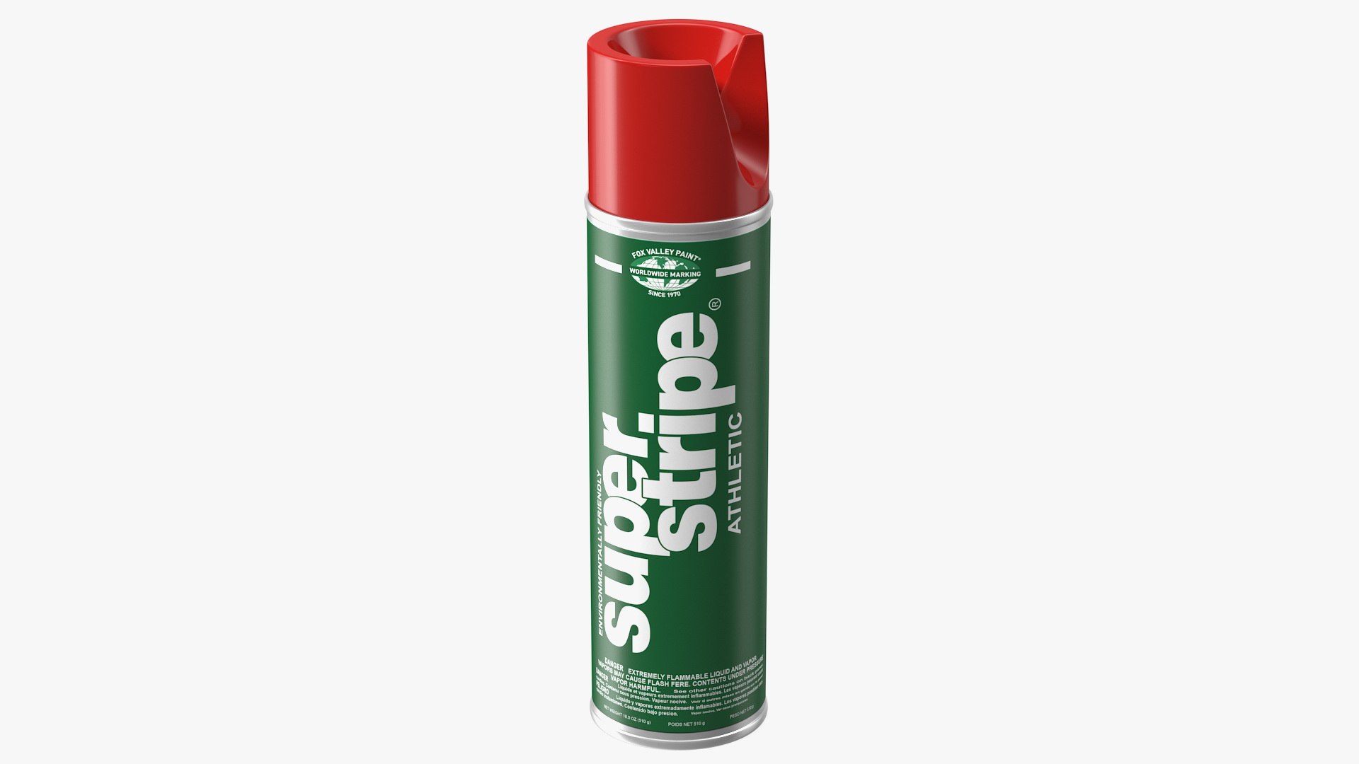 Fox Valley Super Stripe Athletic Paint 3D model preview