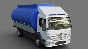 3D Mercedes Atego 2013 Tanker