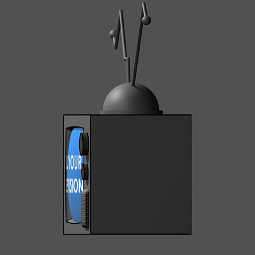 Tv 3d Dxf