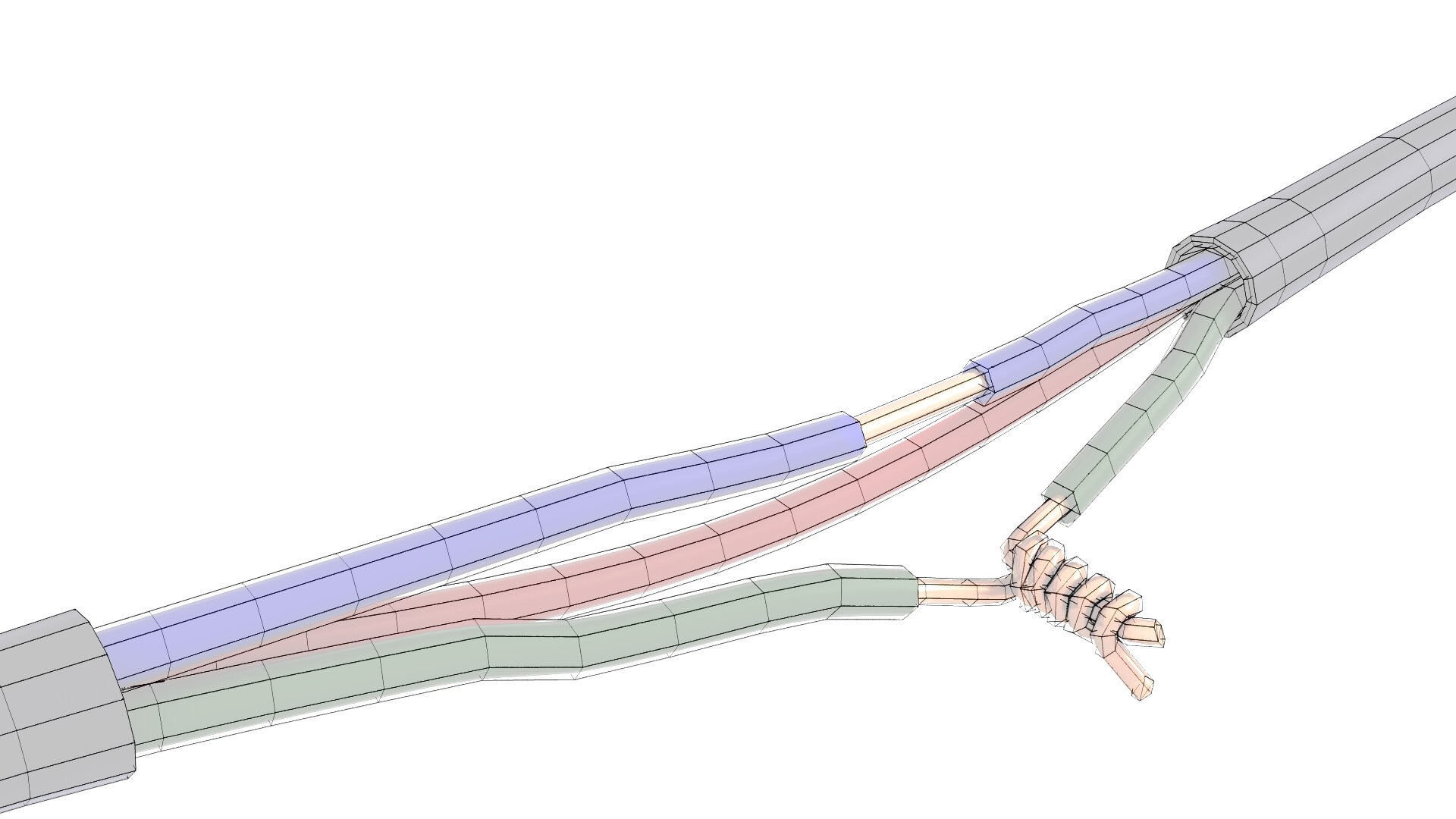 3D Cable - TurboSquid 1600938