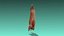 low-poly meat 3D model