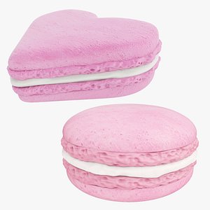 Macaroon collection 3D model