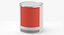 Paint Can Size 03 White Clean and Generic Label