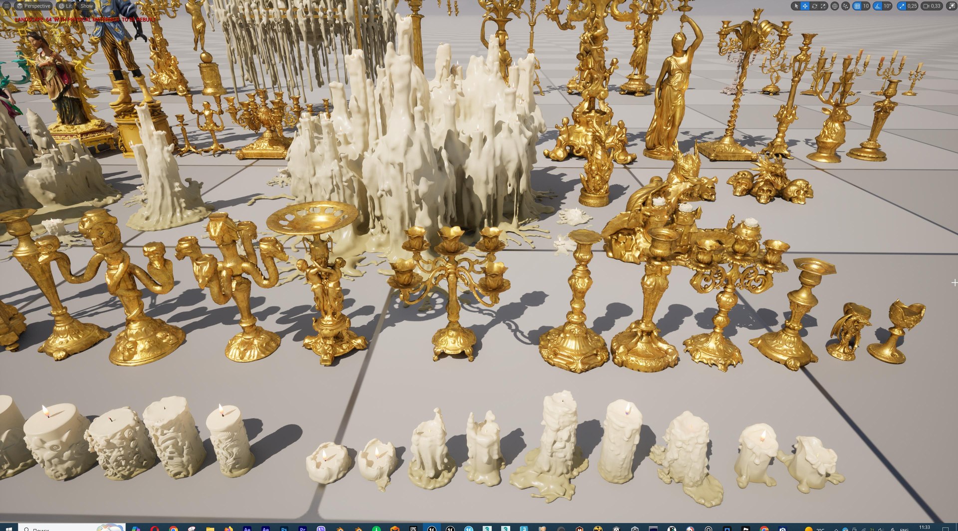 Ornate Candles CandleHolders and Wax Sculptures - 133 Models Set 3D https://p.turbosquid.com/ts-thumb/ma/u2WKF9/YS/20260101113334/jpg/1767293491/1920x1080/fit_q87/d2c9cc2854d75e2076e7ae3239c74d7b98d6fe55/20260101113334.jpg