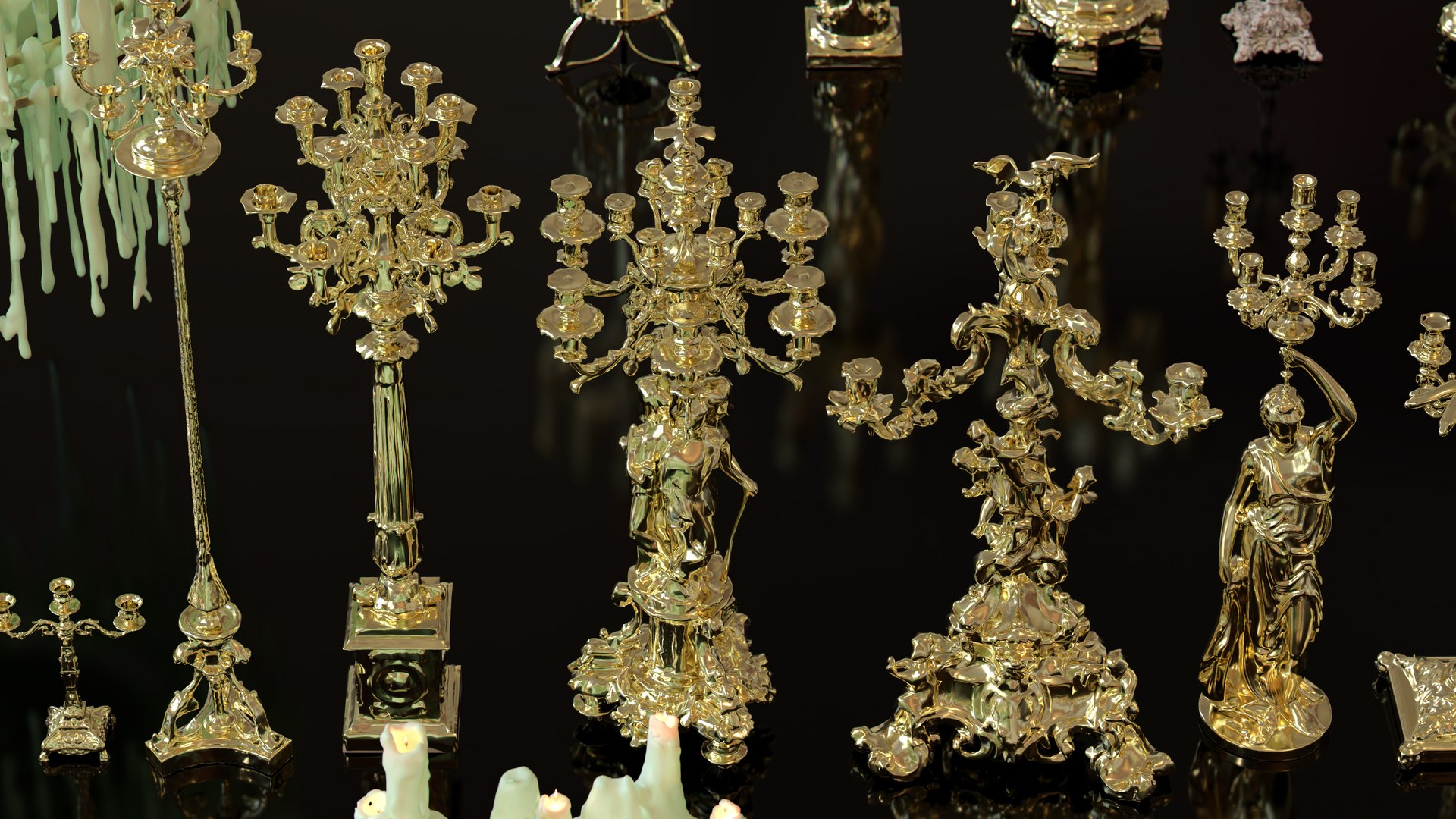 Ornate Candles CandleHolders and Wax Sculptures - 133 Models Set 3D https://p.turbosquid.com/ts-thumb/ma/u2WKF9/jB/21/jpg/1767293458/1920x1080/fit_q87/d2c31f364fae7a65e413db6da571f0151e7f197a/21.jpg
