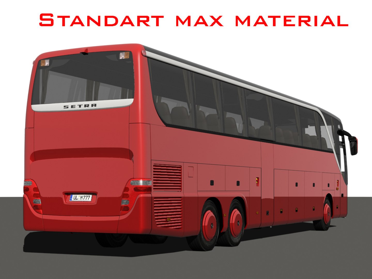 Setra S 417 3d Max