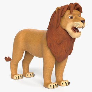 Cartoon Lion 3D