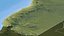 Namibia Map - 29K Realistic Satellite Terrain - Elevation