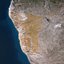 Namibia Map - 29K Realistic Satellite Terrain - Elevation