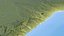 Namibia Map - 29K Realistic Satellite Terrain - Elevation