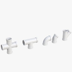 3D pvc pipe joints