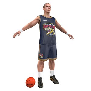 3d model basketball player