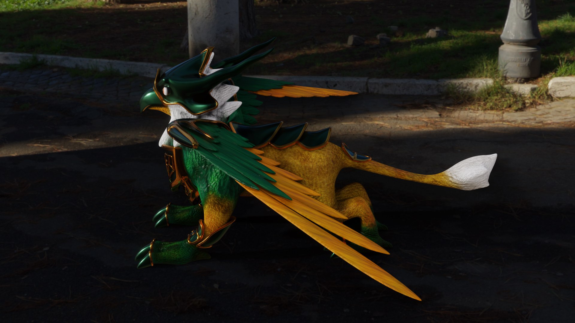 mythological creature gryphon 3D model https://p.turbosquid.com/ts-thumb/mb/Cvjl82/qviUbG0v/griffin_04/jpg/1603783328/1920x1080/fit_q87/e6c033c4c7970e73d8ecdb3cd8b2d1a670579a55/griffin_04.jpg