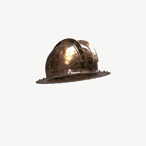 3D Ancient Helmet Hallstatt 3D Model Game Ready PBR Low Poly