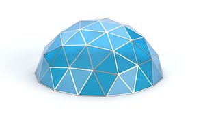 geodesic small dome 3D model