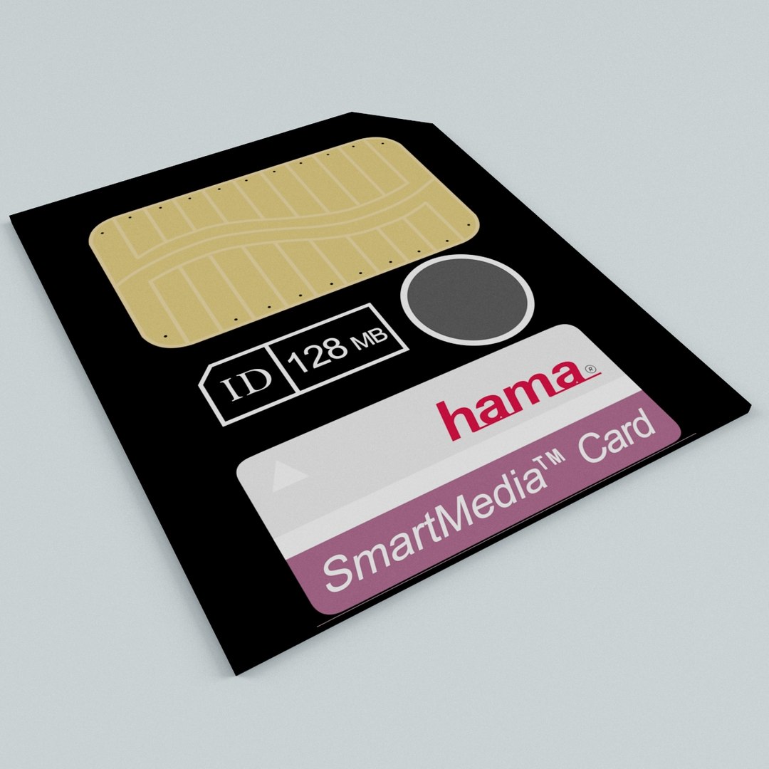 3ds Max Memory Card Smart Media