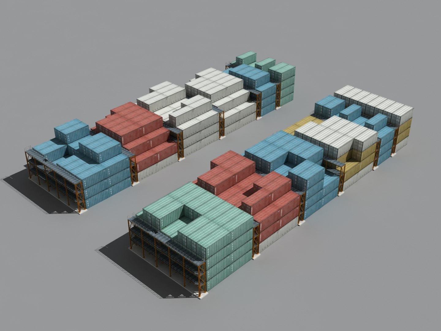 Containermap Refrigeration Container 3D Model - TurboSquid 1486240