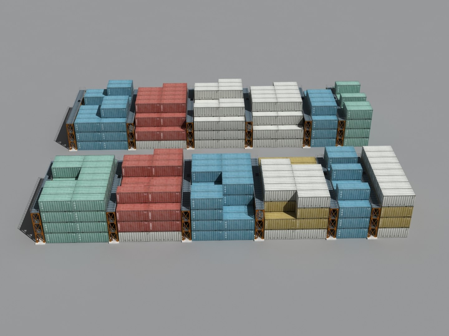 Containermap Refrigeration Container 3D Model - TurboSquid 1486240