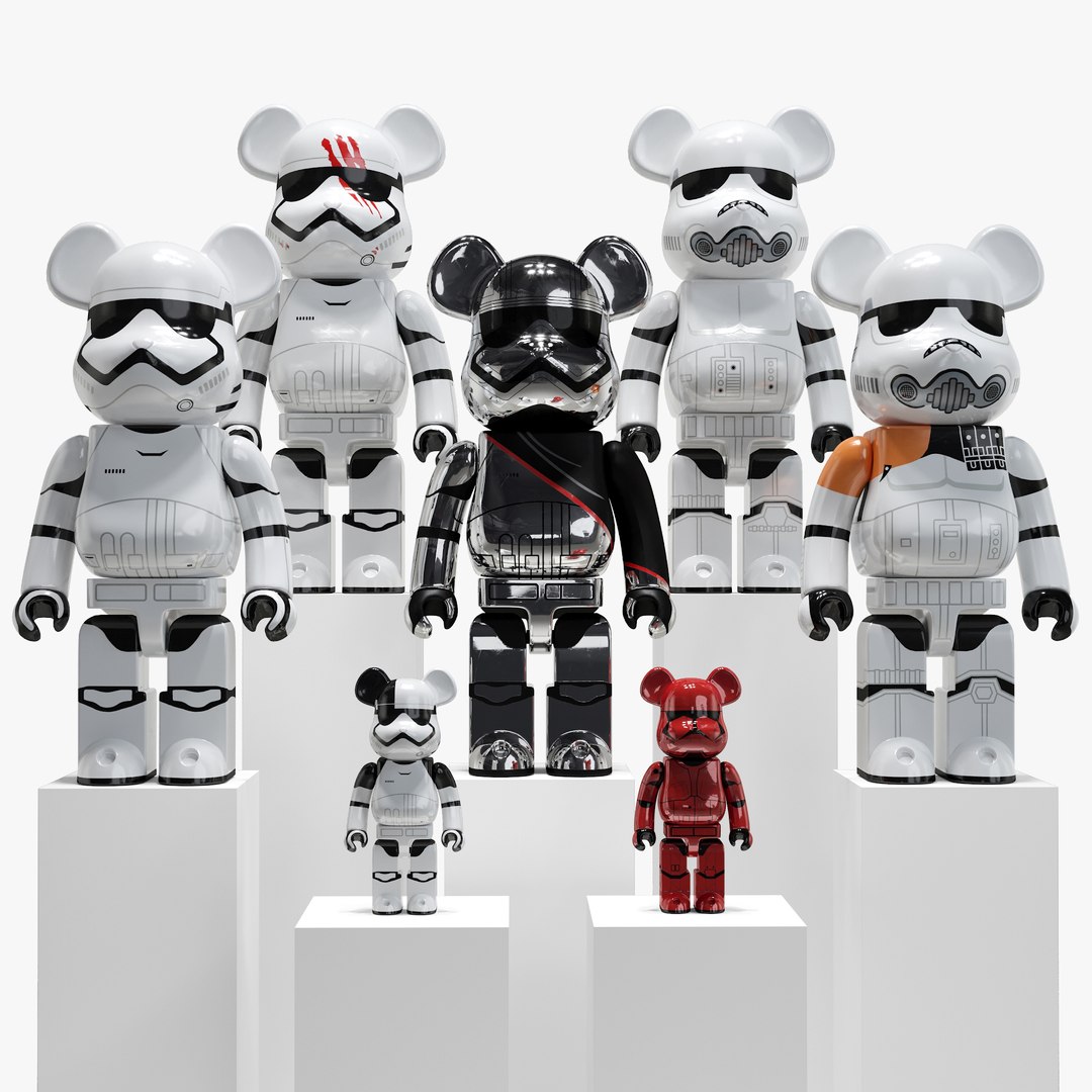 Bearbrick Star Wars 3D Model - TurboSquid 1740941 Bearbrick Star Wars 3D Model - TurboSquid 1740941