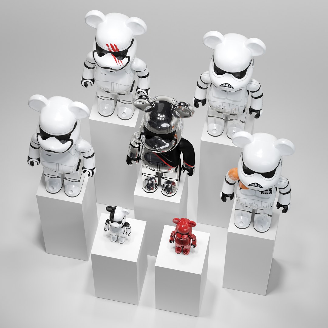 Bearbrick Star Wars 3D Model - TurboSquid 1740941 Bearbrick Star Wars 3D Model - TurboSquid 1740941
