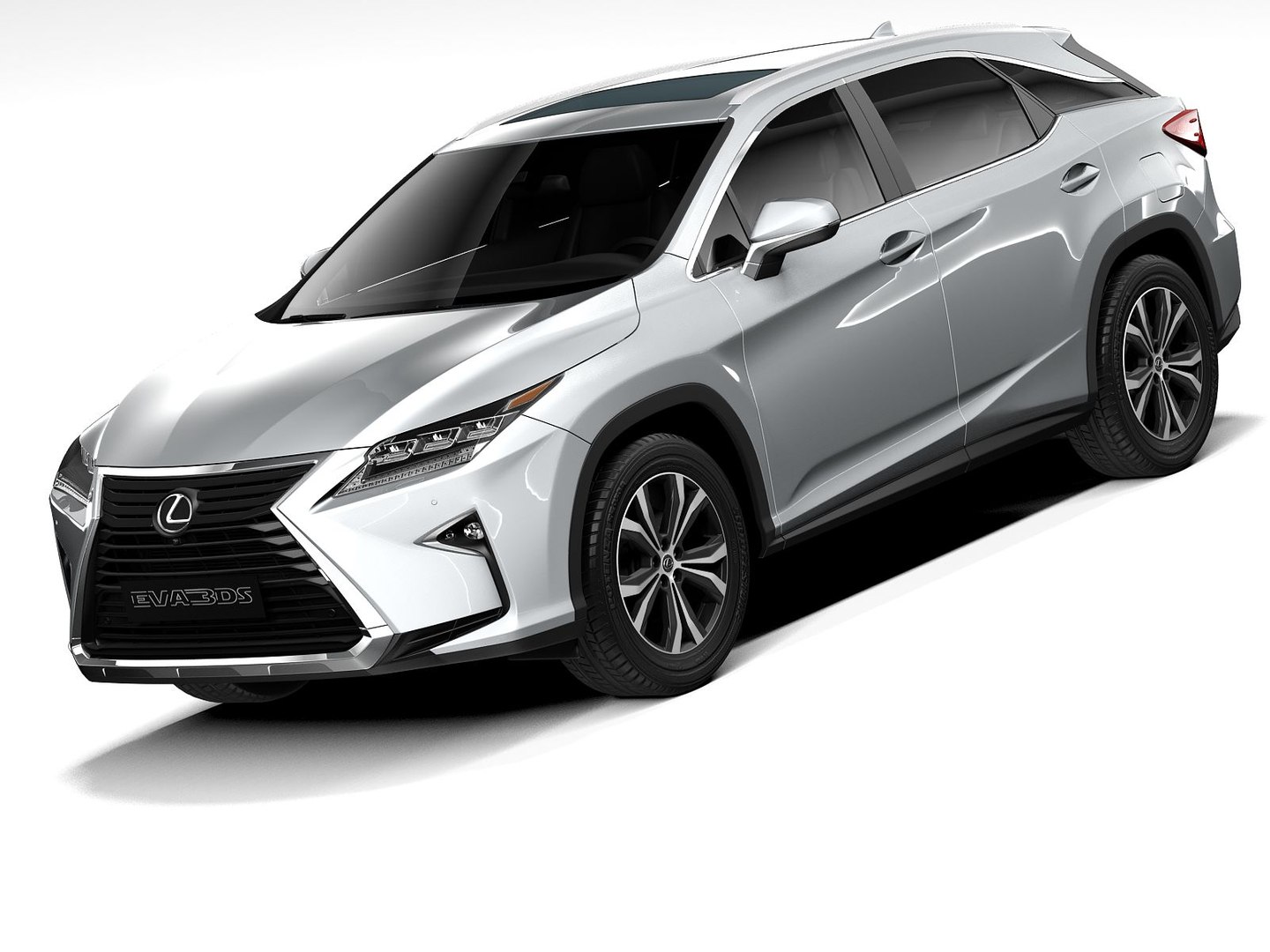 3D Lexus Rx L 2020 Model - TurboSquid 1385645