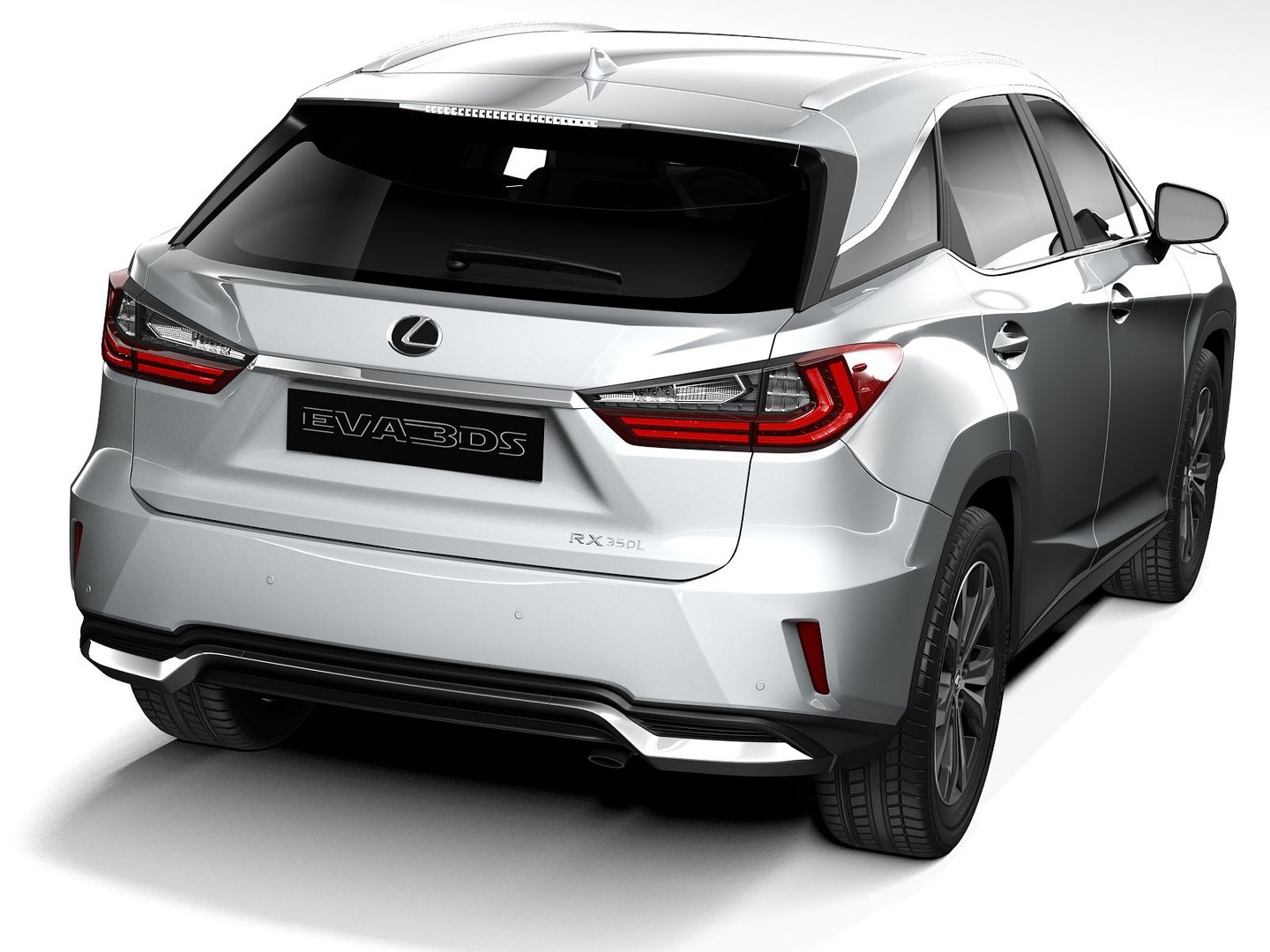3D Lexus Rx L 2020 Model - TurboSquid 1385645