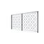 Metal Fencing Barrier Models for Gardens and Sidewalk 3D model