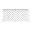 Metal Fencing Barrier Models for Gardens and Sidewalk 3D model