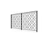 Metal Fencing Barrier Models for Gardens and Sidewalk 3D model