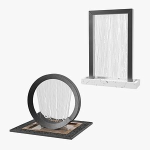 Park Modern Fountains Collection model