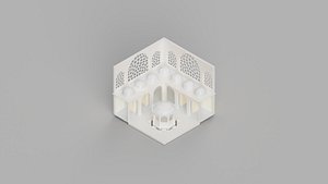 3D mosque model