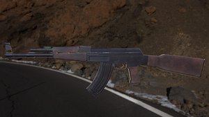 ak 47 3D model