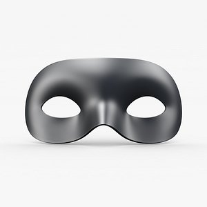 Carnival mask without texture 3D model