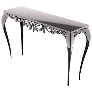 3D christopher guy millefeuilles console table