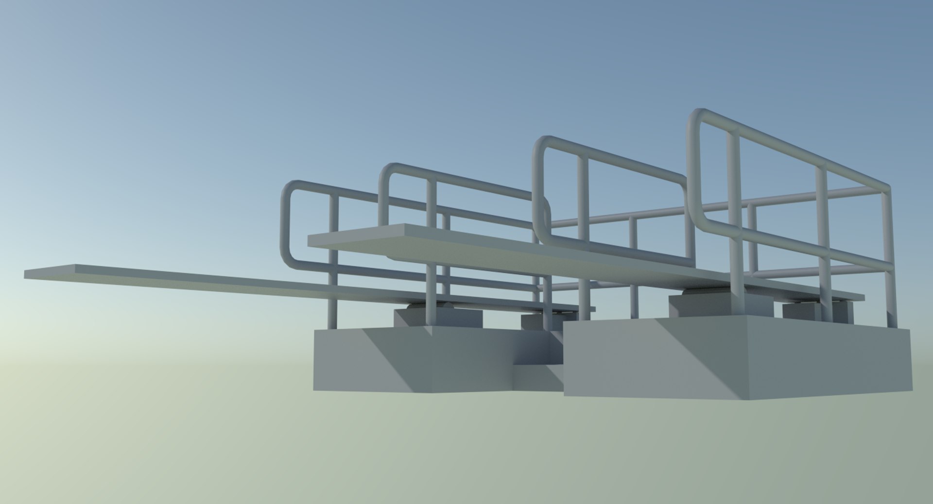 3dsmax Diving Board