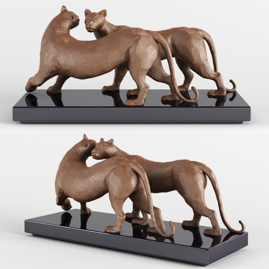 Royalty free 3D model Force Tendre Statue for download as max on TurboSquid...