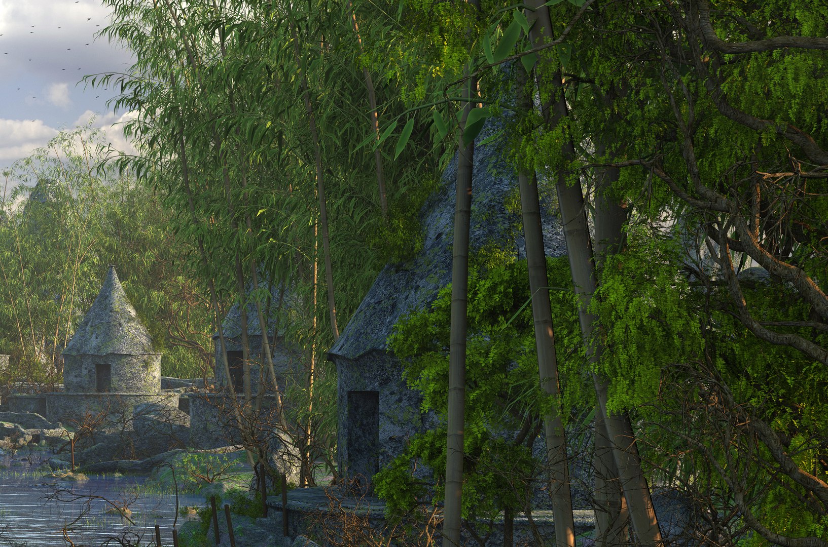 Jungle Lost Town Environment 3D https://p.turbosquid.com/ts-thumb/mb/fGeOUR/2Q/bamboo6/jpg/1637684762/1920x1080/fit_q87/5fafe892f4398bac7ef41160c674c0fc84e54213/bamboo6.jpg