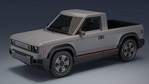 3D Slate Truck EV Check out My High Lights 2027 3D Model model